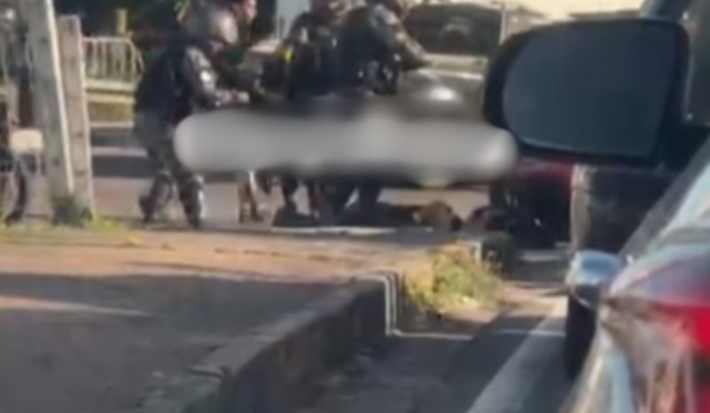 Após onda de arrastões, polícia prende grupo armado em Manaus; vídeo