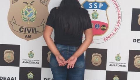 Adolescente é apreendida suspeita de tentar assaltar motorista de app em Manaus