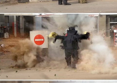 Policial morre em explosão ao tentar desarmar bomba