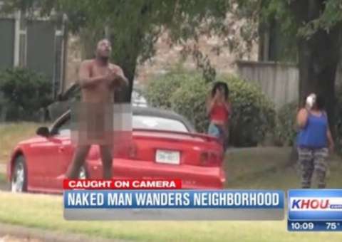 Homem se droga com formol e sai pelado pelas ruas