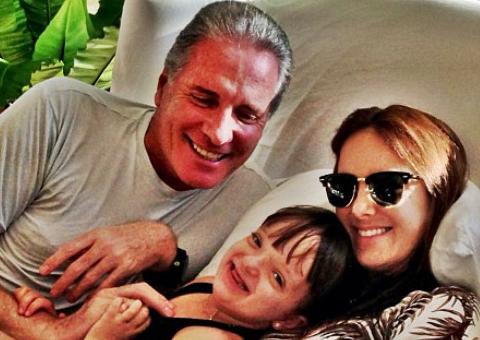 Filha de Ticiane Pinheiro e Roberto Justus ainda não sabe sobre separação