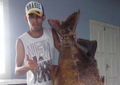 Tambaqui com 42 quilos é pescado em Lábrea