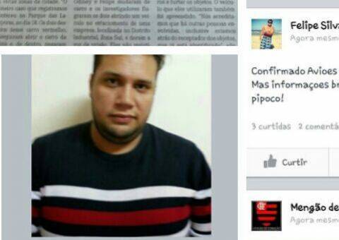 Homem acusado de arrombar carro no Distrito anuncia aniversário no Facebook