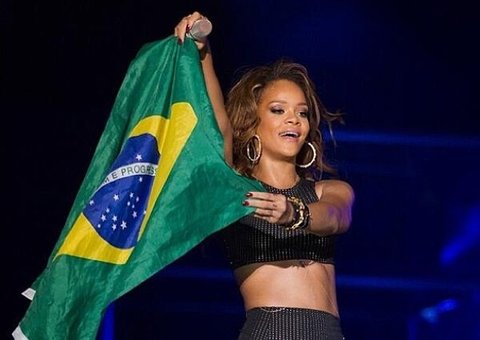  Após Brasil x Chile, Rihanna não esconde torcida nas redes sociais