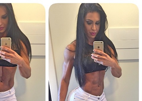   Gracyanne Barbosa surpreende com pernas mais musculosas