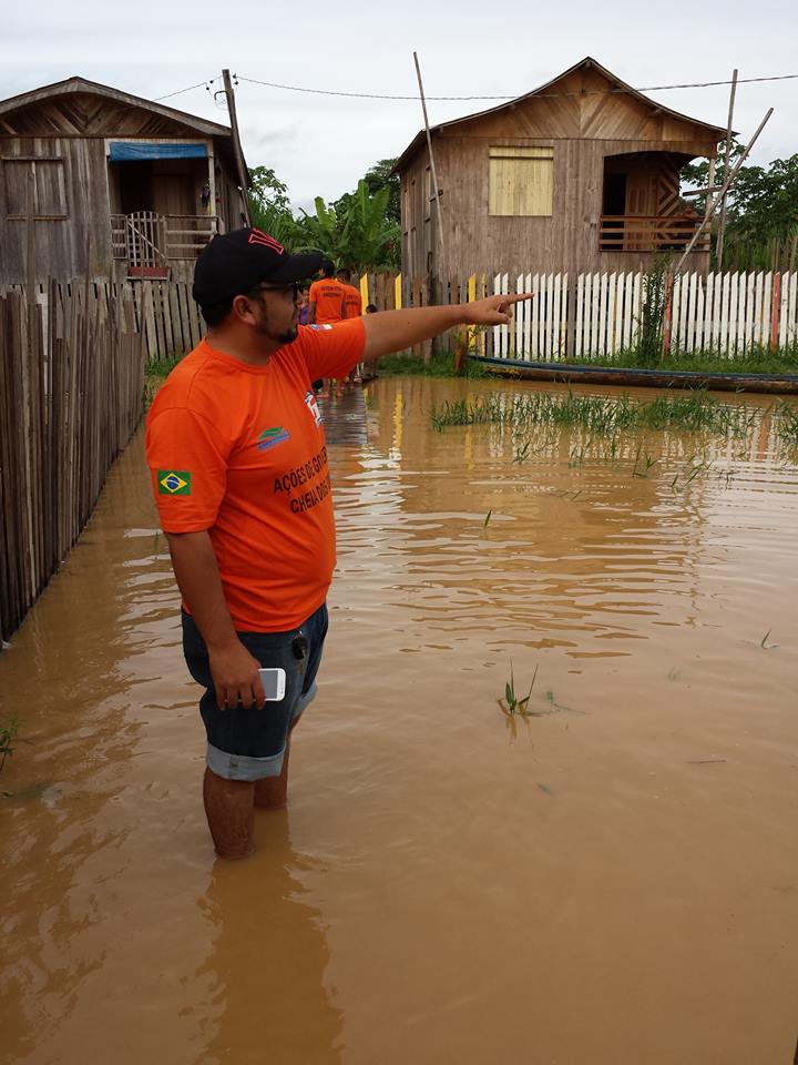 Defesa Civil envia força tarefa para atender emergência em Boca do Acre 