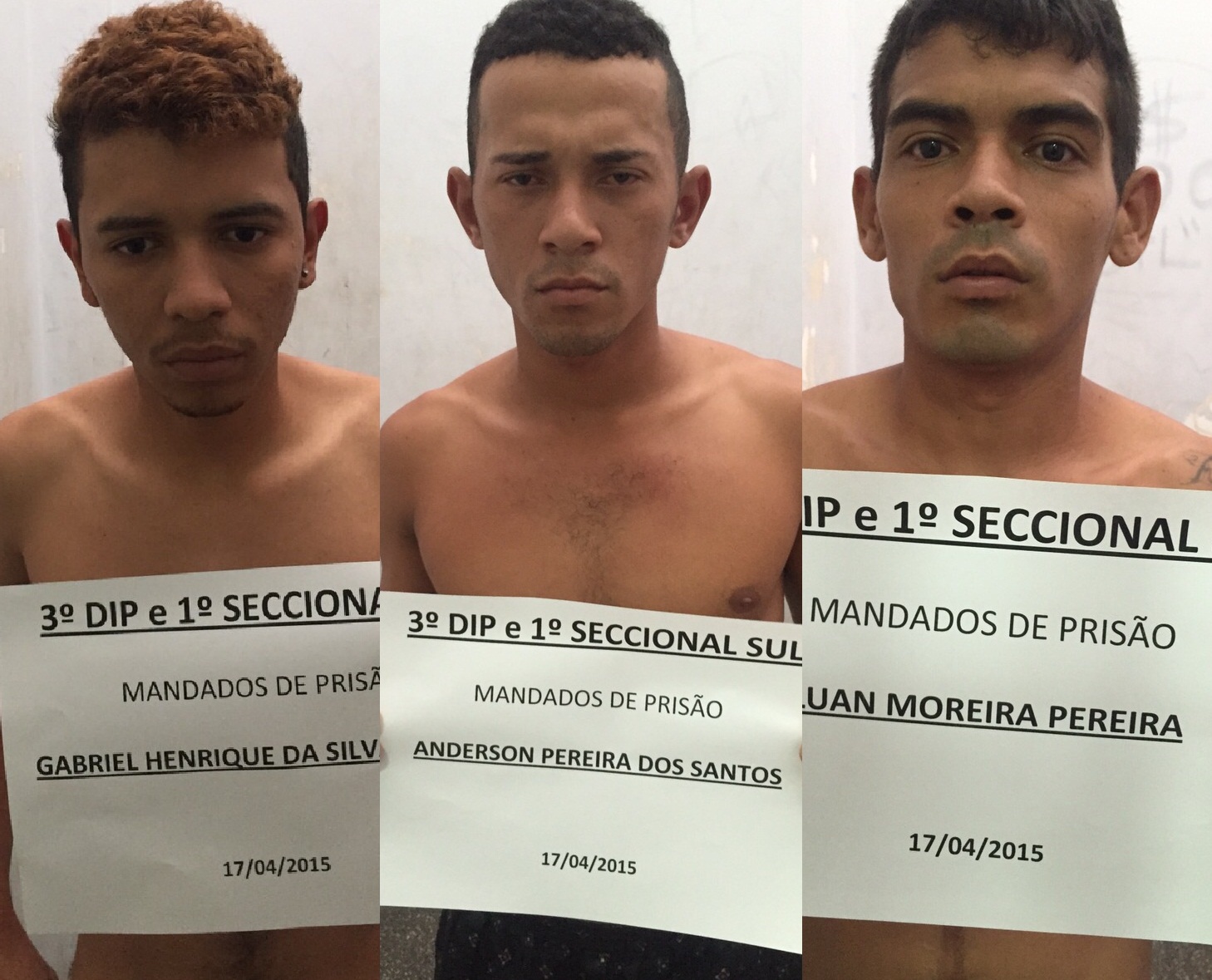   Trio que roubava casas do Japiim e Petrópolis é preso
