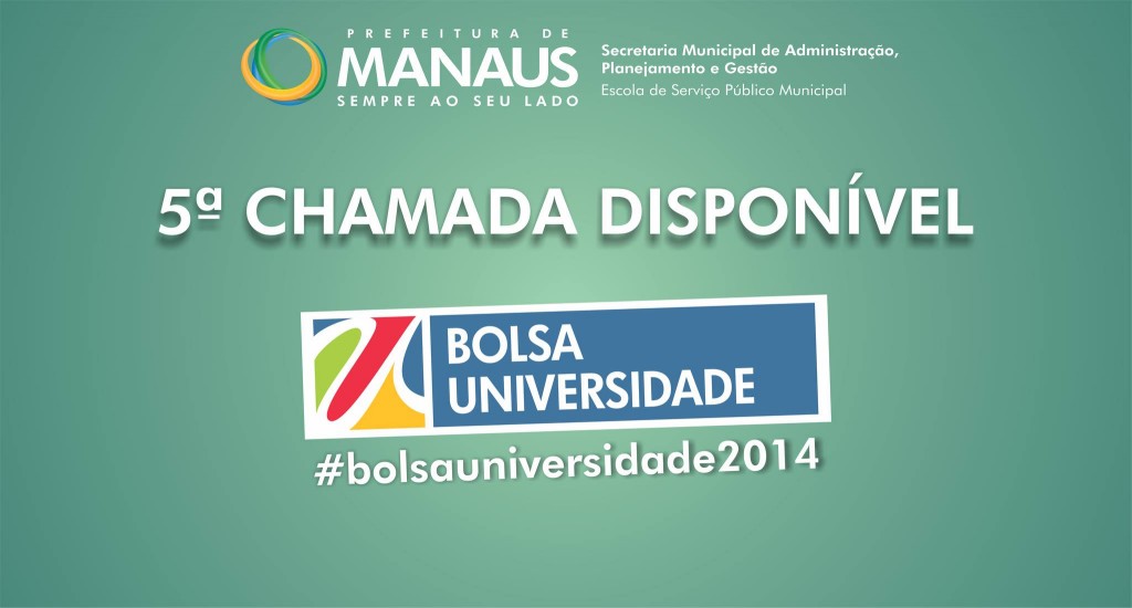 Confira a 5ª Chamada do Bolsa Universidade 