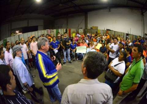 Garis vão ganhar melhores condições de trabalho, promete Artur