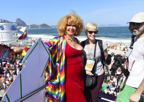  Famosos participam da Parada do Orgulho LGBT no Rio
