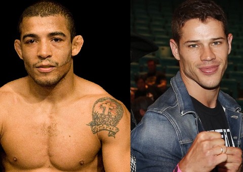  Antes de interpretar José Aldo nos cinemas, José Loreto pega dicas com Anderson Silva