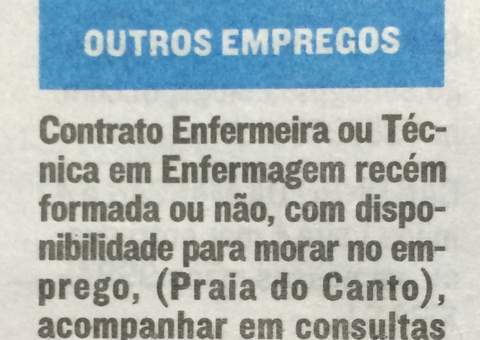 Cadeirante está à procura de enfermeira. Requisito: que seja sarada e musculosa