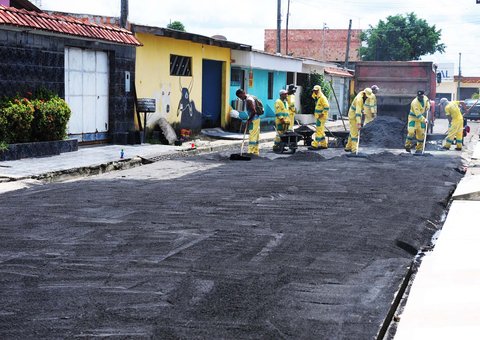 Governo intensifica obras de recuperação das vias urbanas 
