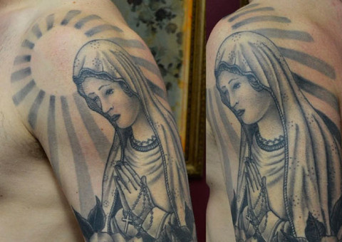 Corpo com tatuagem de santa é encontrado em Manaus