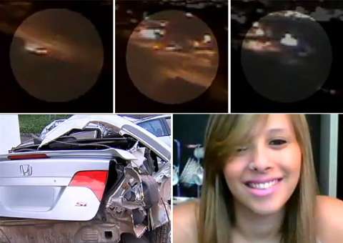 Imagens mostram momento do acidente que matou a filha de cantor sertanejo