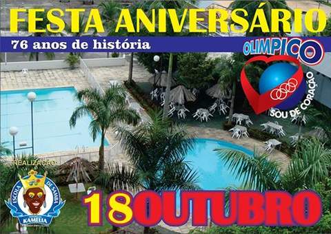 Aniversário de 76 anos de história do Olímpico Clube 