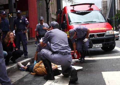 Homem enfarta e morre durante abordagem da PM