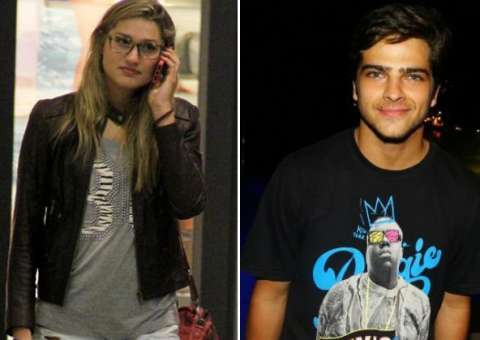 Do filme para a vida real: Sasha e o ator Bernardo Mesquita namorando