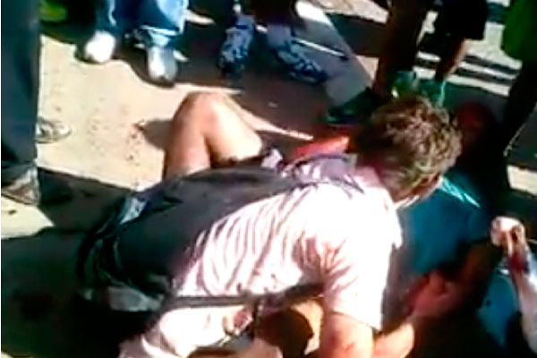 Assaltante atira em vítima que reage