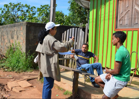 Técnicos do Ipaam orientam redução de desmatamento em interiores do AM