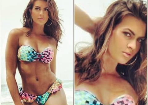  Renata Molinaro exibe corpo sarado na internet