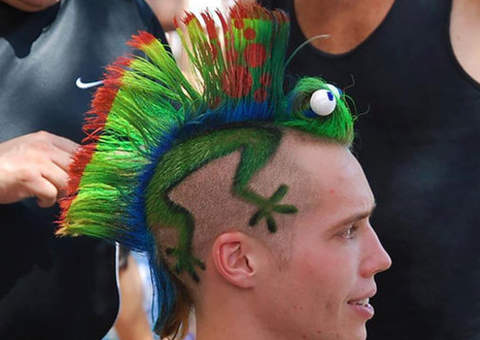 Confira os cabelos mais bizarros do mundo