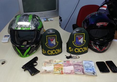 Roubo em posto de gasolina no Santo Antônio