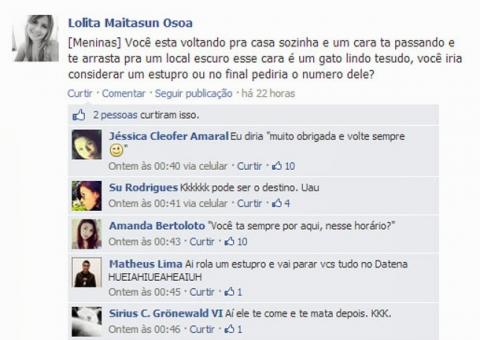 O estupro deixa de ser crime se o meliante for um ‘gato lindo tesudo’?