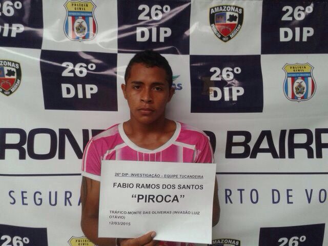 Equipe Tucandeira prende "Piroca" traficando oxi e cocaína  