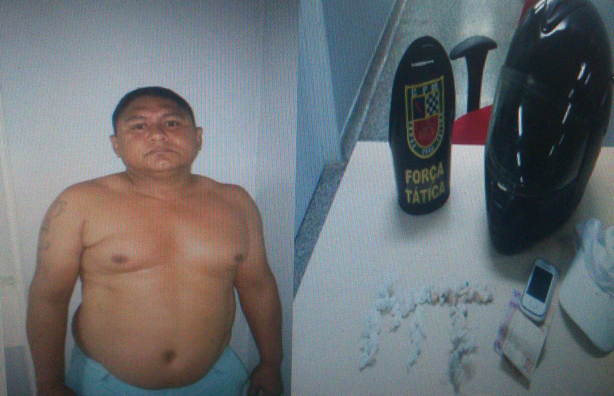  Polícia pega "Fofinho" do tráfico com bolso recheado