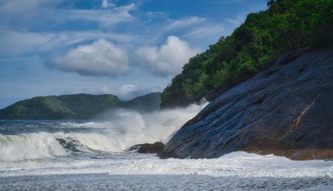 Mar deve ficar agitado na Grande Florianópolis a partir desta sexta-feira, segundo a Defesa Civil de SC
