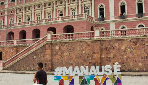 Teatro Amazonas, em Manaus, símbolo do patrimônio histórico amazonense reconhecido pela Unesco em 2026.