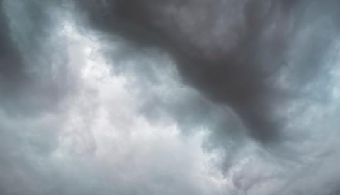 Temporal e chuva intensa