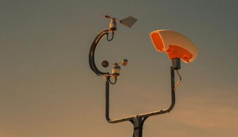 Estação de monitoramento ambiental semelhante à instalada pela Ufam em parceria com o MIT para acompanhar a qualidade do ar em Manaus