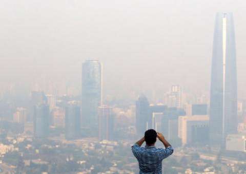 Chile decreta alerta sanitário para regiões afetadas por incêndios
