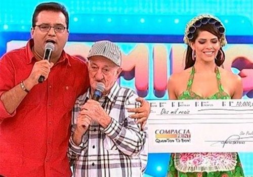 Prêmio de R$ 10 mil da Record para Russo era falso