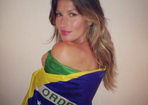 Gisele Bündchen diz se orgulhar do povo brasileiro e manda mensagem de apoio