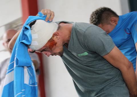 Lorinho bateu em banca de feirante, foi espancado pela população e preso