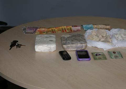 Apreensão de 3kg de drogas no bairro da União