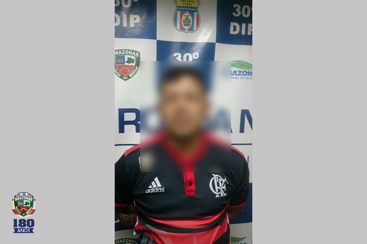 Procurado por roubo, ‘Pacu’ chama a atenção de policiais e acaba preso em Manaus
