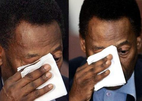  Pelé condenado. Netos comemoram.