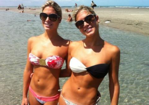 Com arma na cabeça, gêmeas do nado têm carro roubado