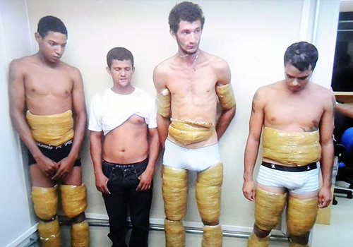 Presos com 34 quilos de cocaína