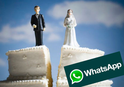 WhatsApp é responsável por 40% dos divórcios
