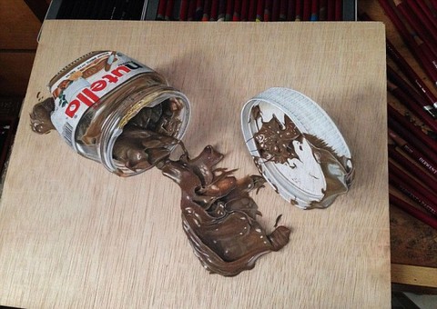 Desenho incrivelmente reais feitos a mão 