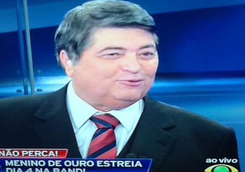 Datena tira sarro de Galvão Bueno na Copa: "Falaram mais de mim" 