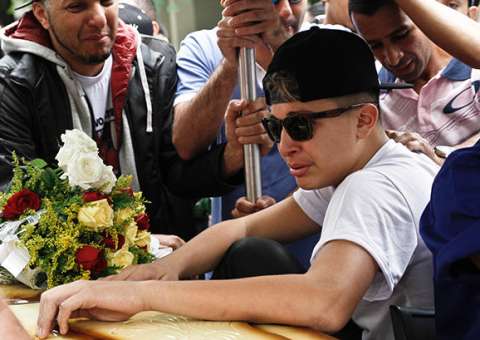O funkeiro MC Gui se despede do irmão Gustavo Matheus 