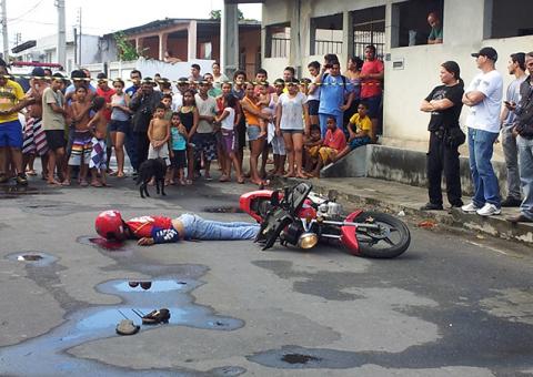 Mototaxistas morrem após troca de tiros com a polícia na Cidade Nova