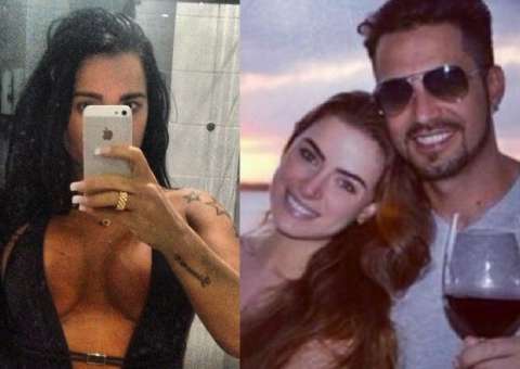 Prestes a casar, Latino curte fotos de ex-amante de Tony Salles, rival de Scheila Carvalho