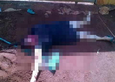 Filho mata mãe com golpes de picareta